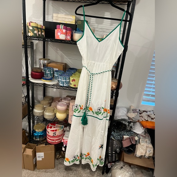 Anthropologie Celandine Embroidered Midi Dress, Various Sizes NWT - Picture 7 of 8